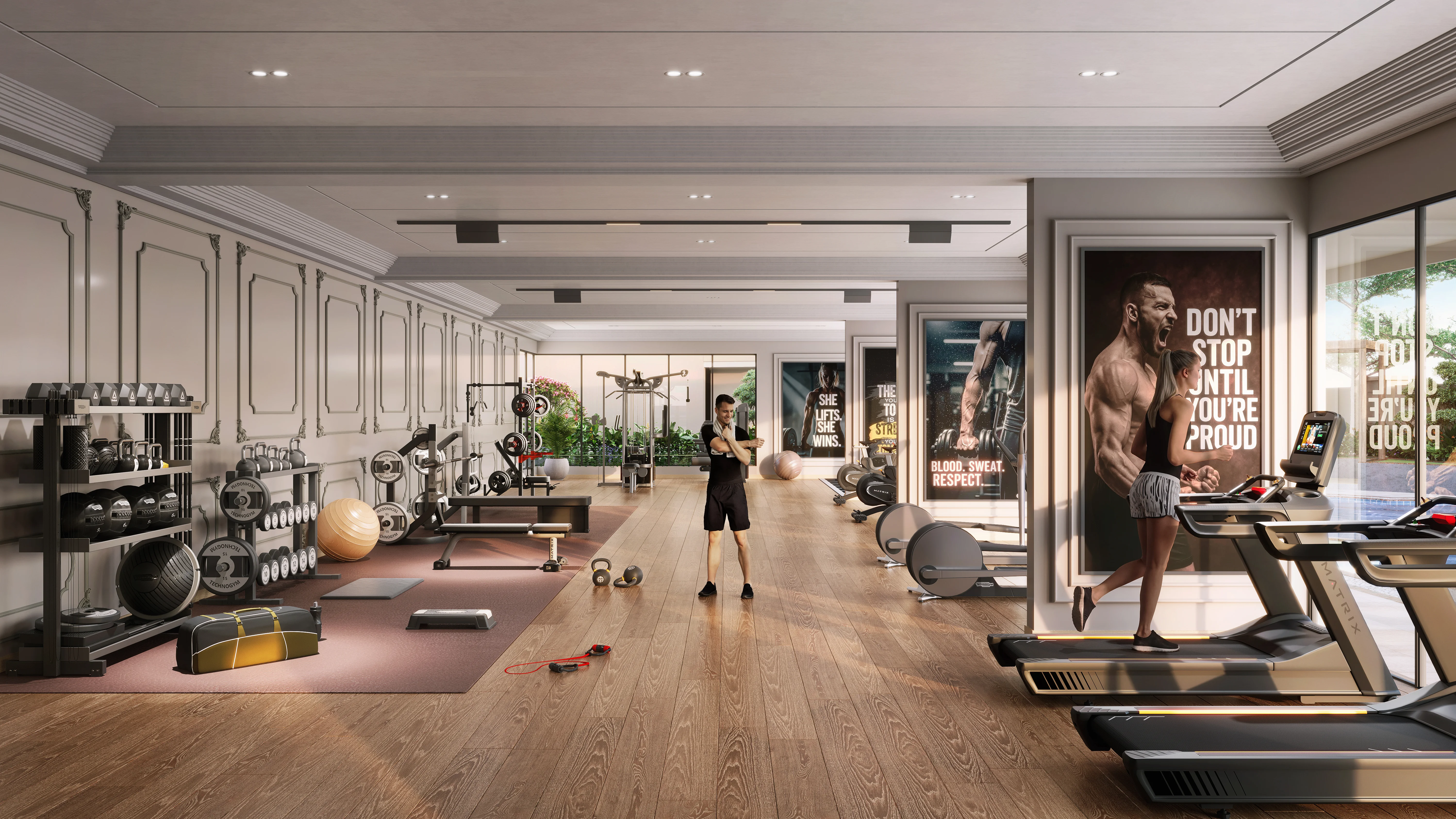 Well-Being, Built In - Modern Gym Fitness Center